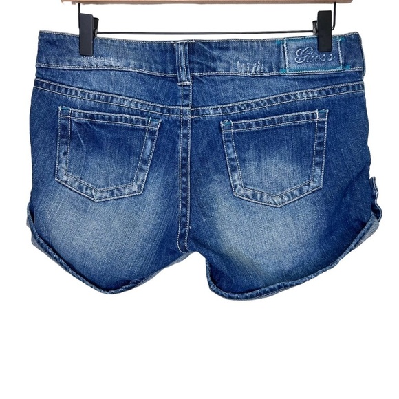 Y2K Guess Denim Shorts Size 29 - Picture 7 of 10